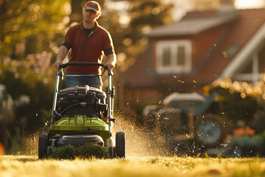 best battery push mowers